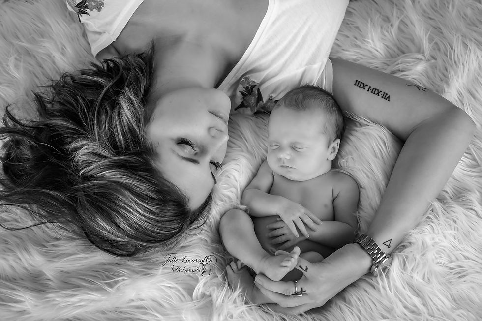 Photo maman et bébé