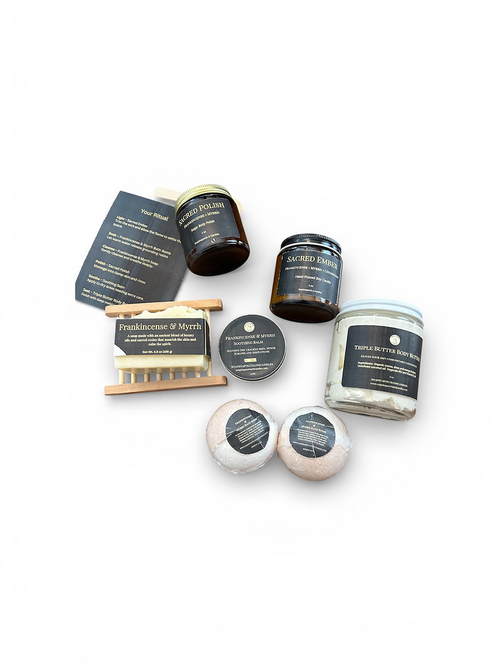 Thumbnail: Open View 2 of frankincense and myrrh gift set