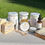 Thumbnail: Left side of the flat layout of natural products in Legacy of Light Gift Set.