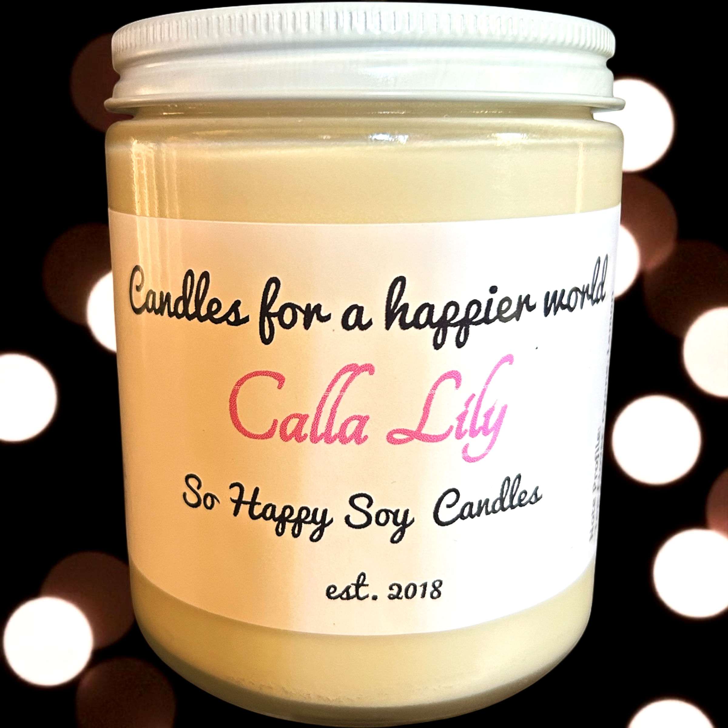Calla Lilly Soy Candle