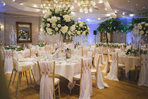 stunning wedding venue dressing at brook hall hotel on the wirral 