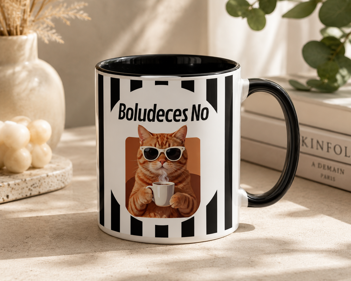 Taza "Boludeces No"