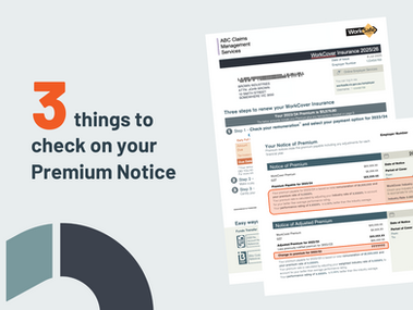Your 2025/26 Victorian WorkCover Premium Notice