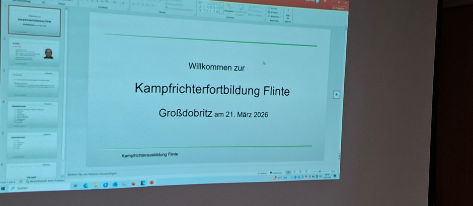 Fortbildung Kampfrichter - Wissen am Abzug