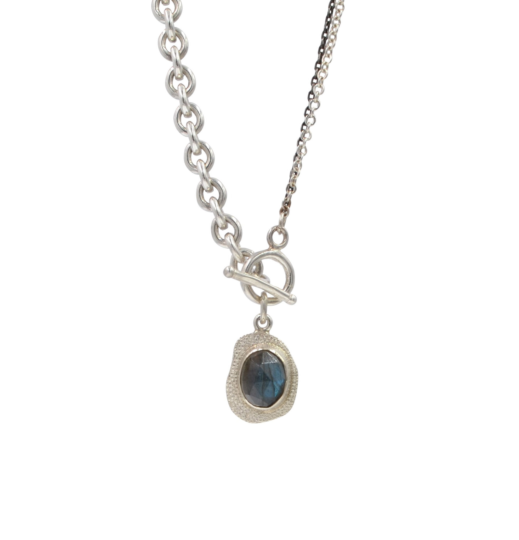 Labradorite Toggle Pendant