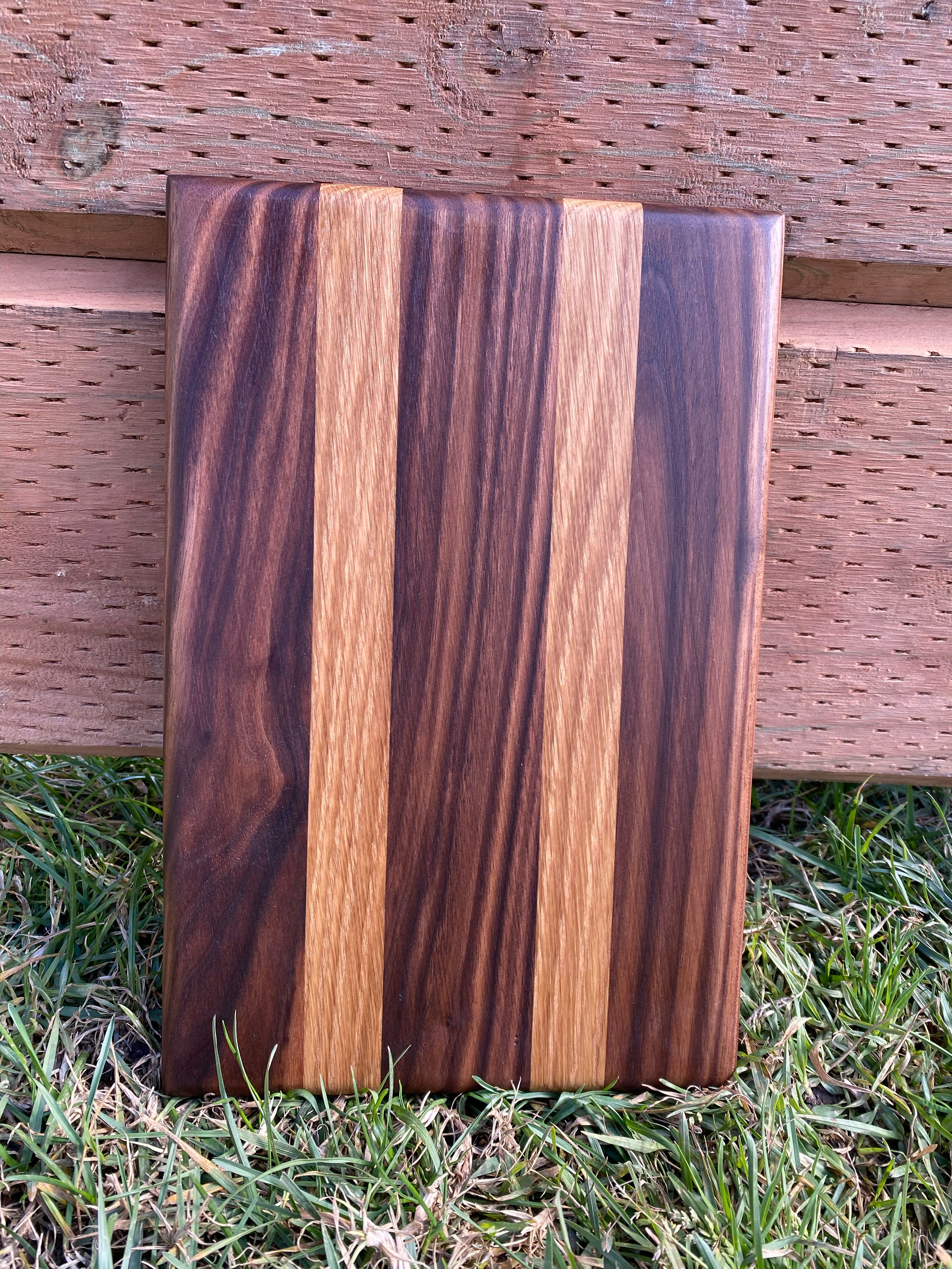Handcrafted Striped Small Cutting & Serving Board