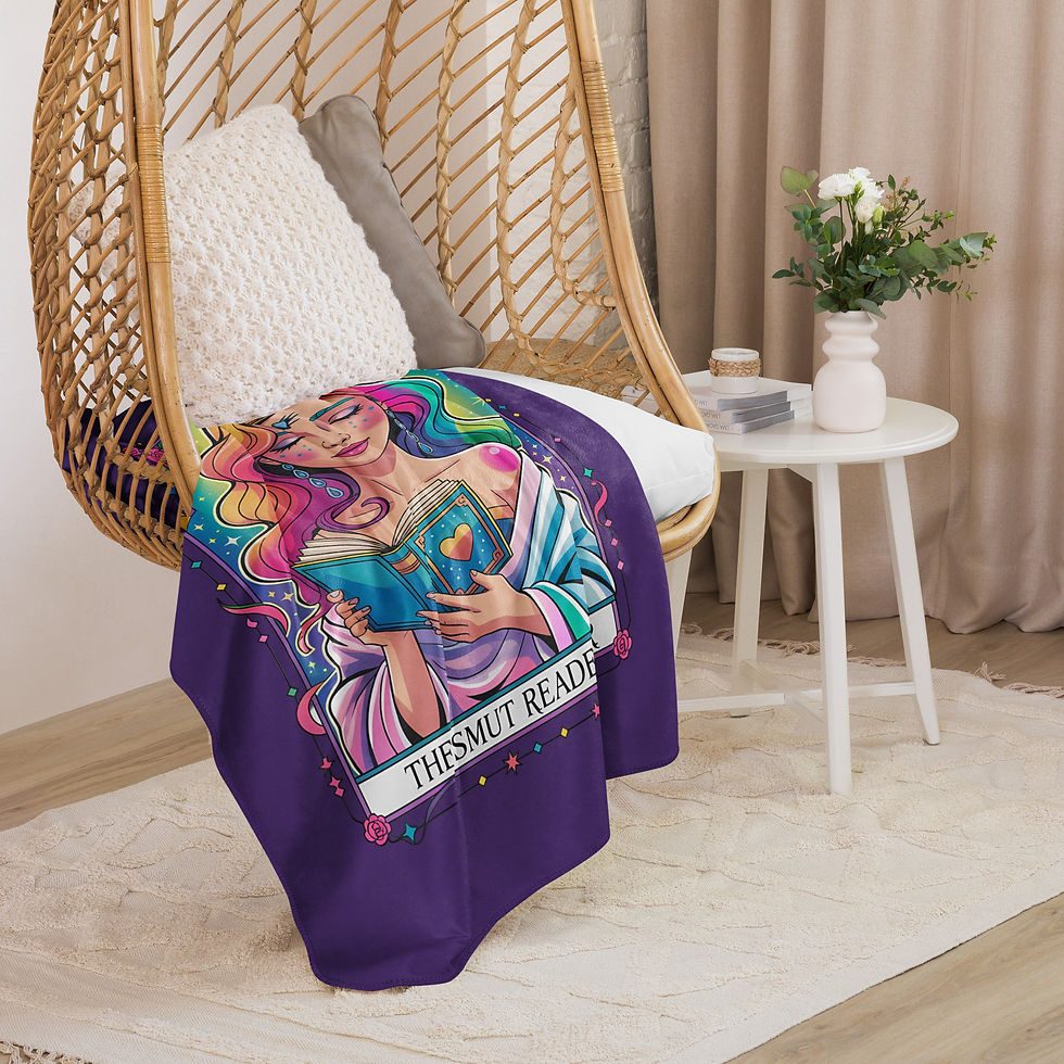 Thumbnail: The Smut Reader Tarot Sherpa Blanket
