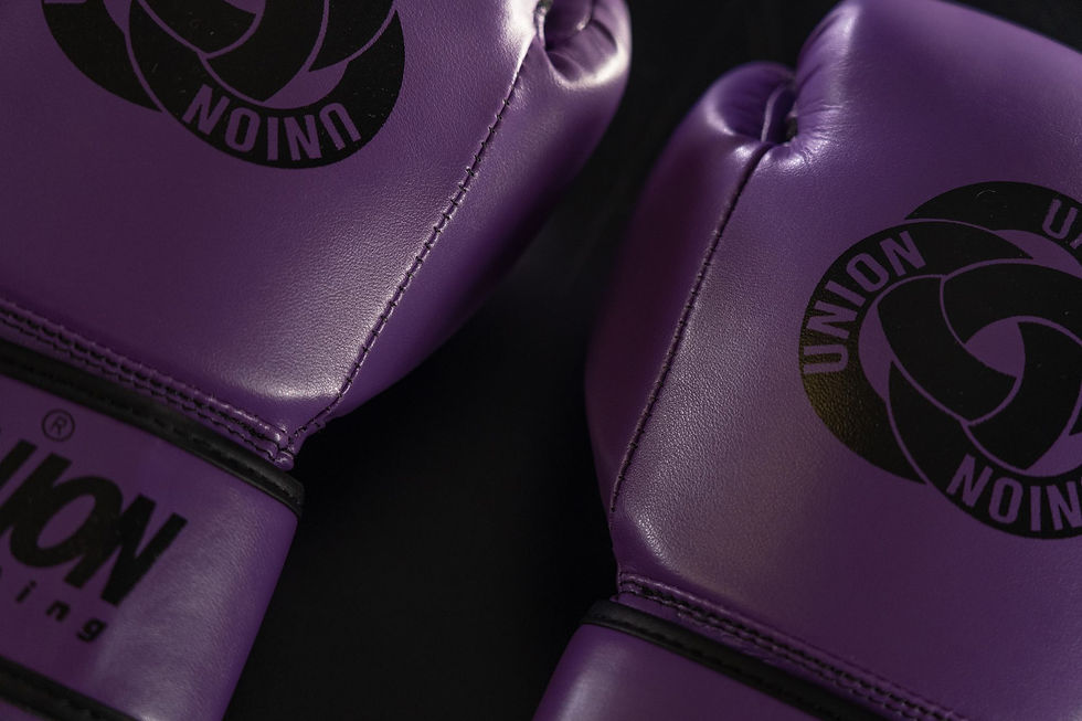 Thumbnail: UNION fighting gloves 6-8oz Purple