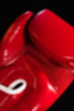Sīktēls: UNION fighting Gloss Red Boxing Gloves 100% cowhide leather