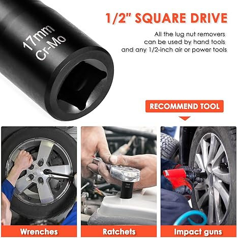 Thumbnail: 10 Pieces Wheel Lock Removal Kit W6210