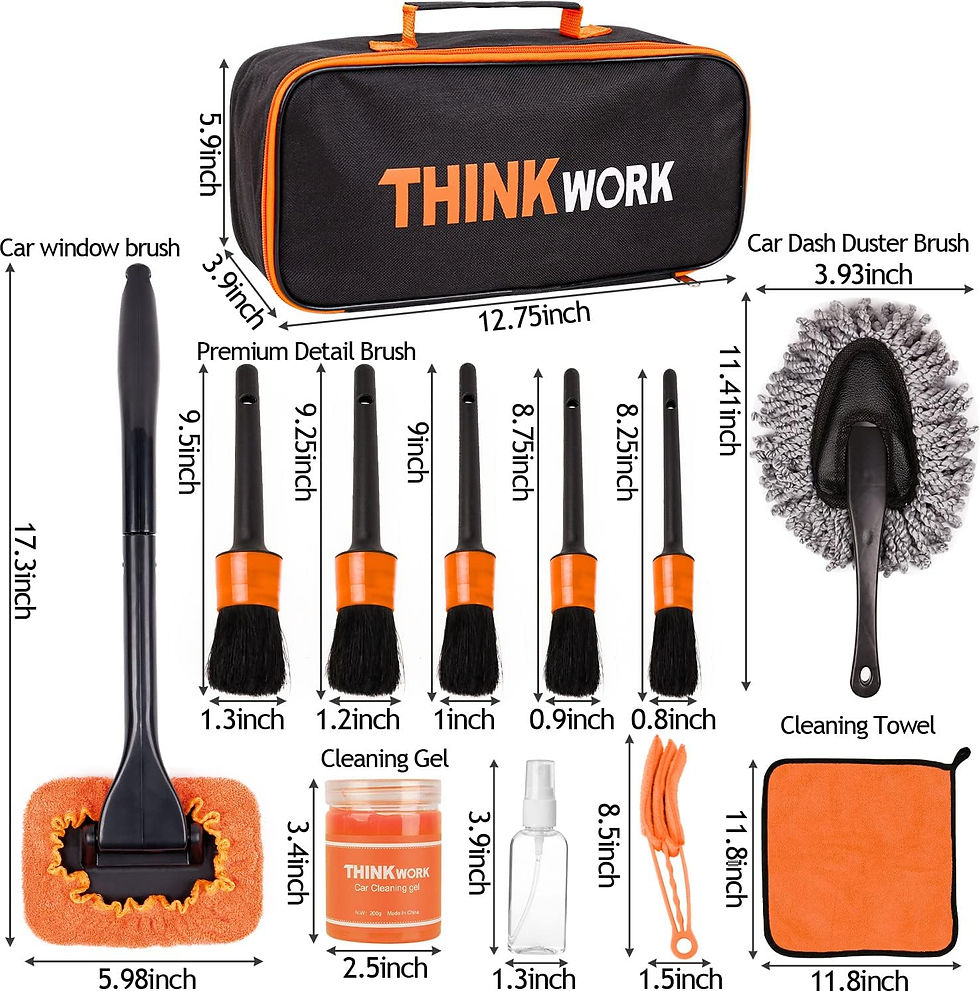 Thumbnail: Car Detail Duster Kit 17PCS TW6068