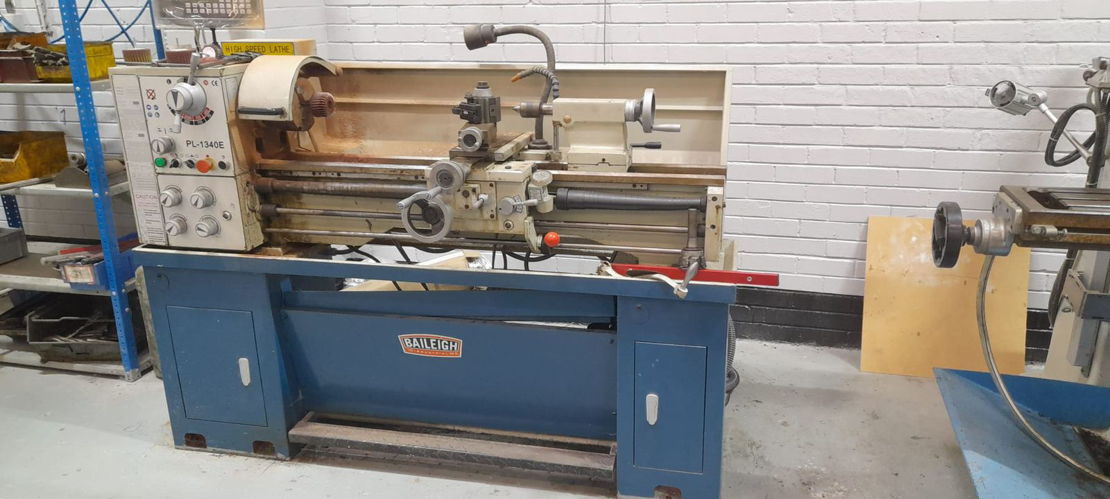 BAILEIGH MODEL PL-1340E GAP BED LATHE