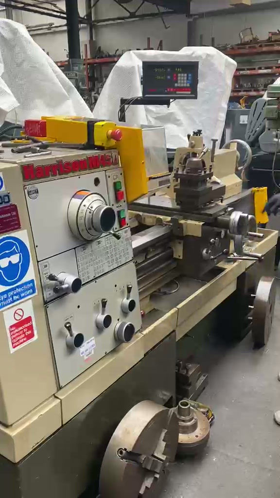 Thumbnail: HARRISON M450 GAP BED LATHE