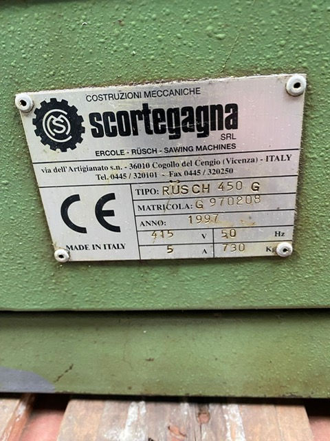Thumbnail: RUSCH 450 G HORIZONTAL BANDSAW