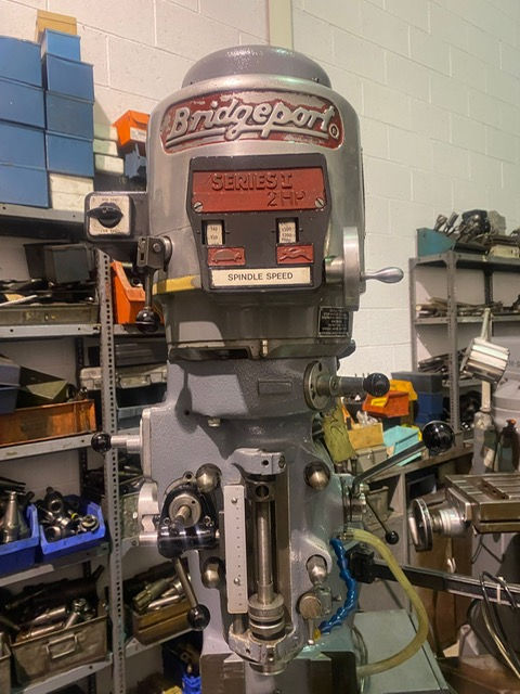 Thumbnail: BRIDGEPORT BR2J TURRET MILLER