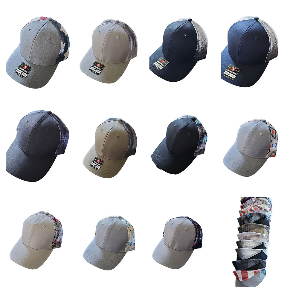 Thumbnail: Printed Mesh Custom Logo Hat
