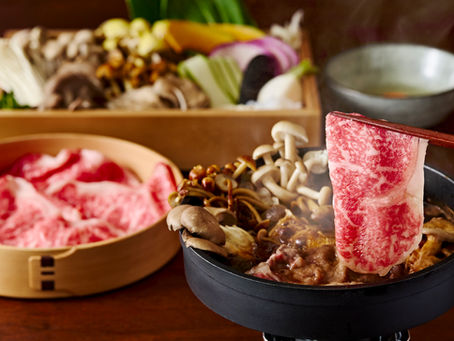 銀座店限定【すき焼きメニュー】が1０月２０日(月)より登場