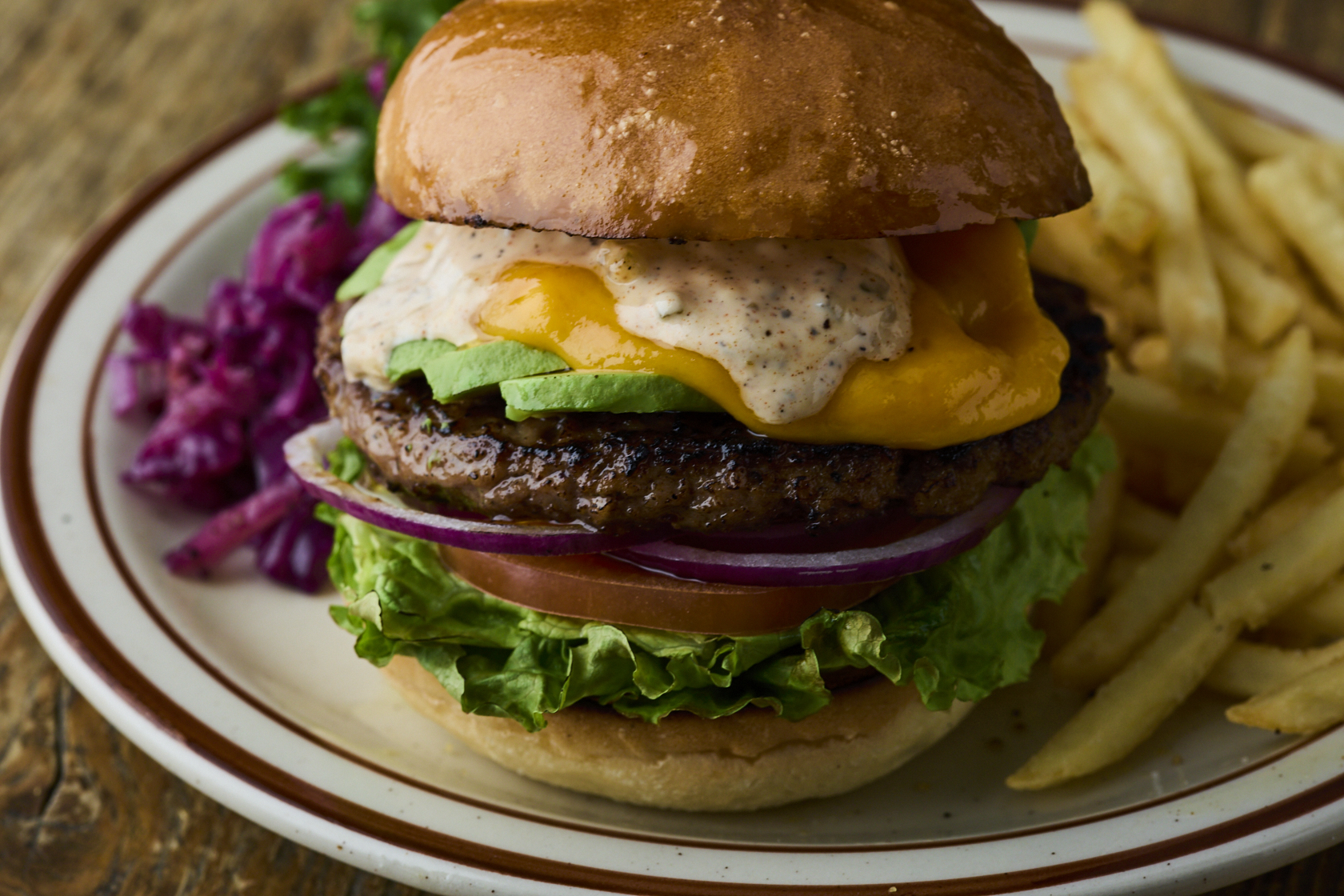 札幌のハンバーガー店『J.S. BURGERS CAFE』のハンバーガー