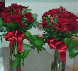 Red roses bouquet