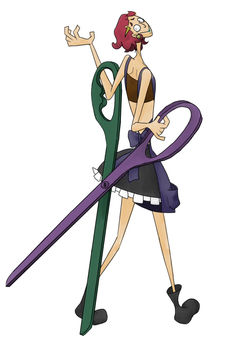 角色設計 - 理髮師 上色