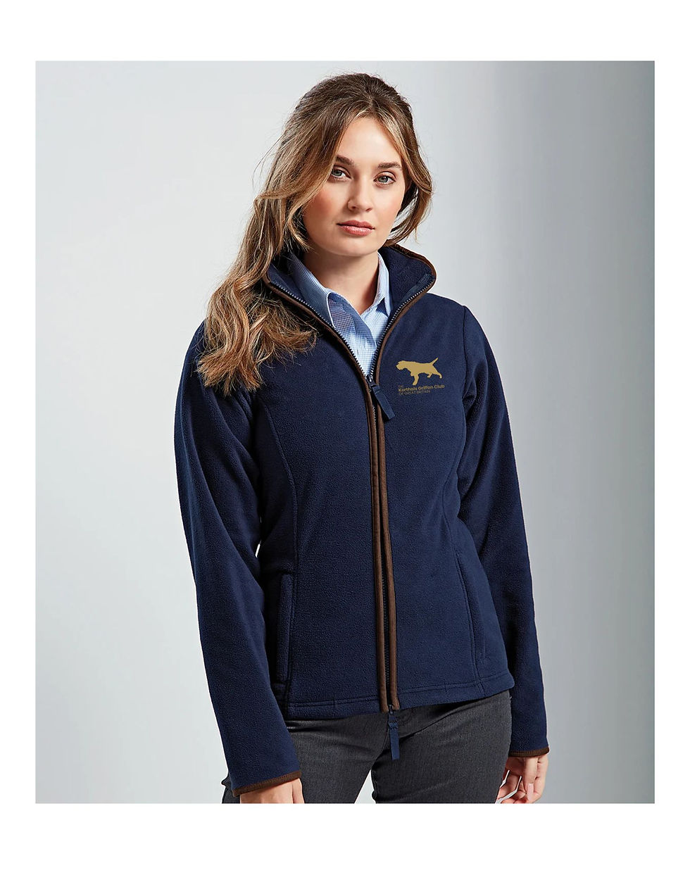 Thumbnail: Ladies Artisan Fleece Jacket - with Club Logo