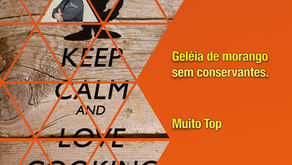 GELÉIA CASEIRA DE MORANGO