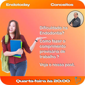 Como determinar o comprimento provisório de trabalho.