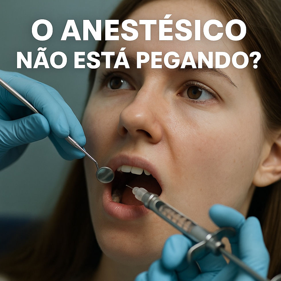 Acidose e a anestesia na endodontia 