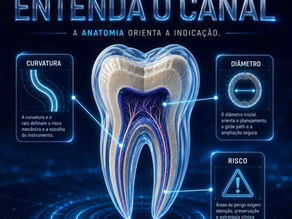 Anatomia do canal radicular e seleção de limas