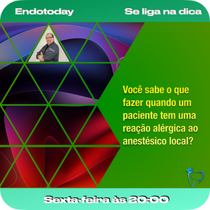 Você sabe o que fazer quando um paciente tem uma reação alérgica ao anestésico local?