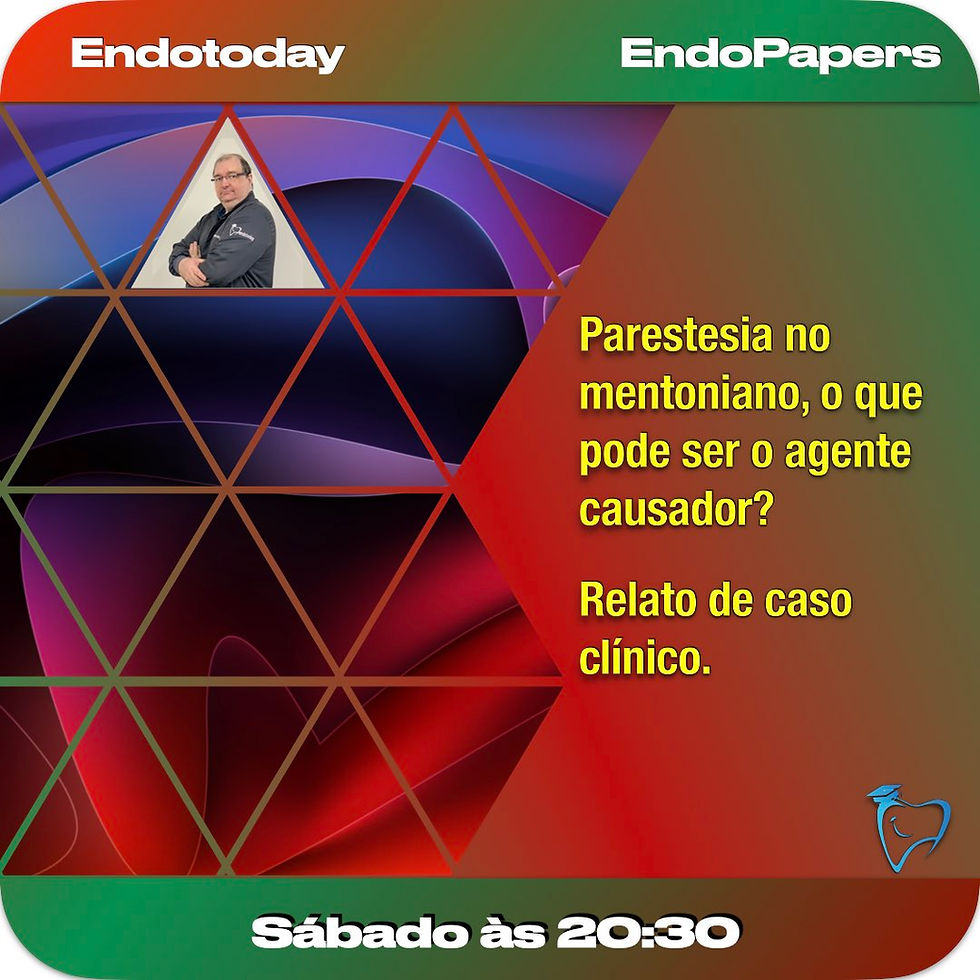 Parestesia no mentoniano, o que pode ser o agente causador? Relato de caso clínico.