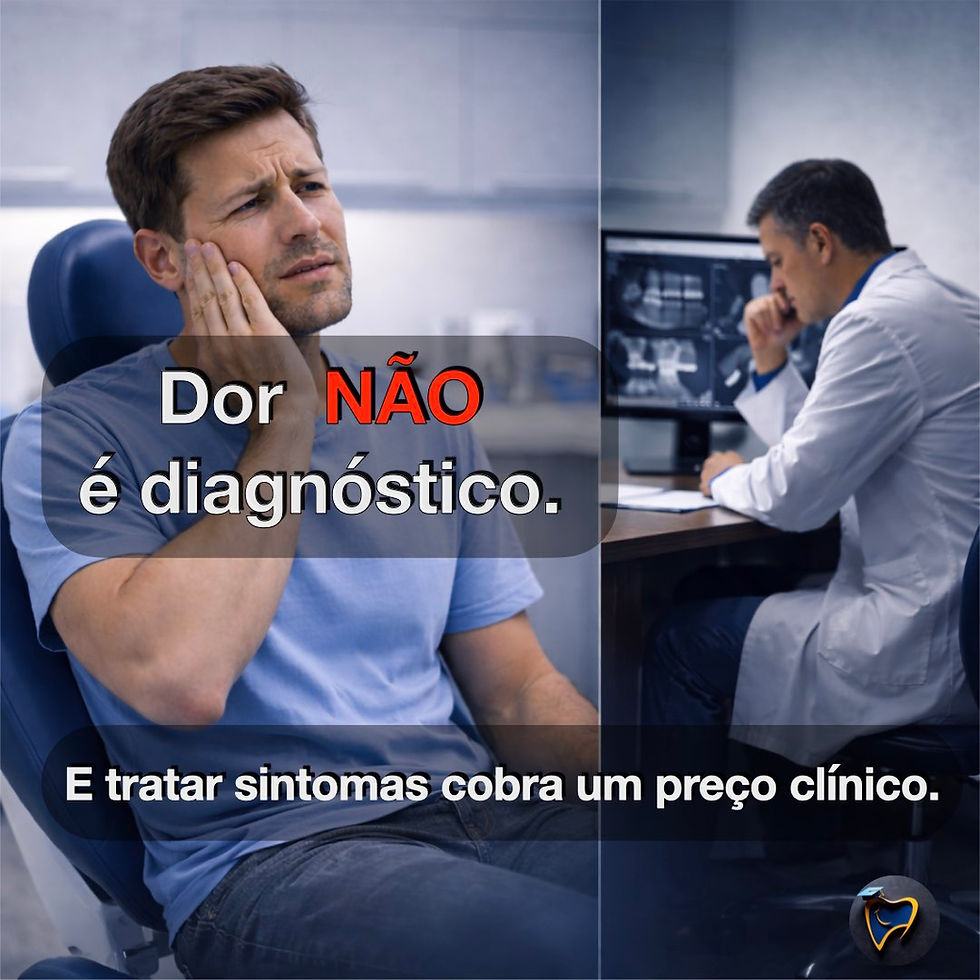 Dor não é diagnóstico