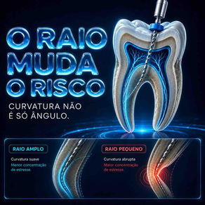 curvatura muda o risco