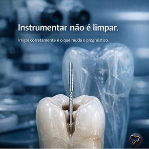 Irrigação e Ativação em Endodontia: O Que Realmente Limpa o Canal Radicular