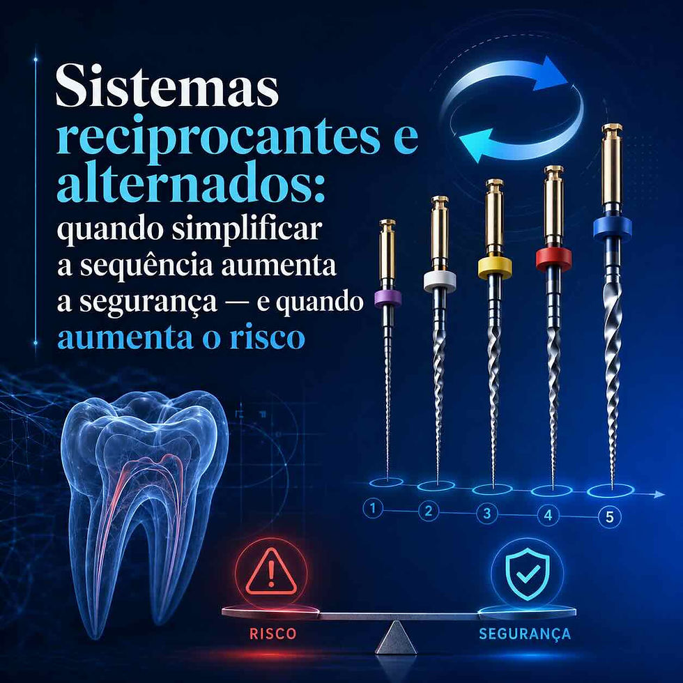 Sistemas reciprocantes e alternados: quando simplificar a sequência aumenta a segurança — e quando aumenta o risco