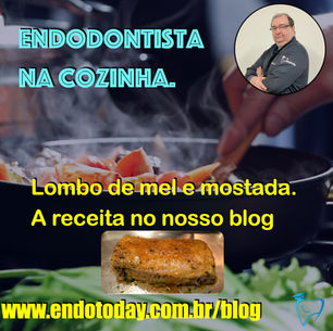 Lombo com mel e mostarda
