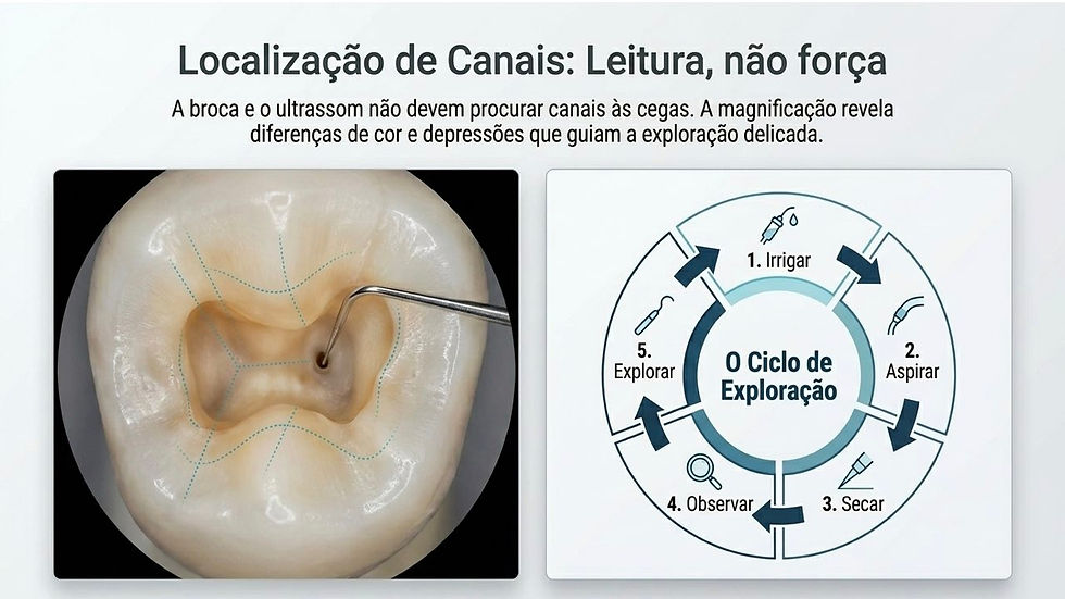 localização de canais