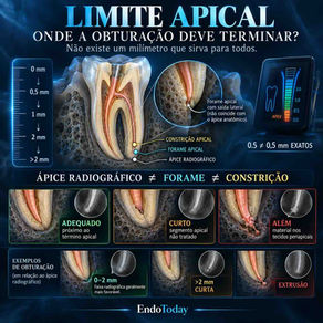 Limite apical da obturação: onde devemos terminar?