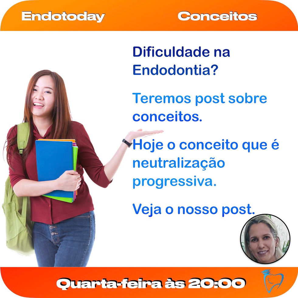 Conceitos primários. Como faço a neutralização progressiva para evitar o Flare-Up ?