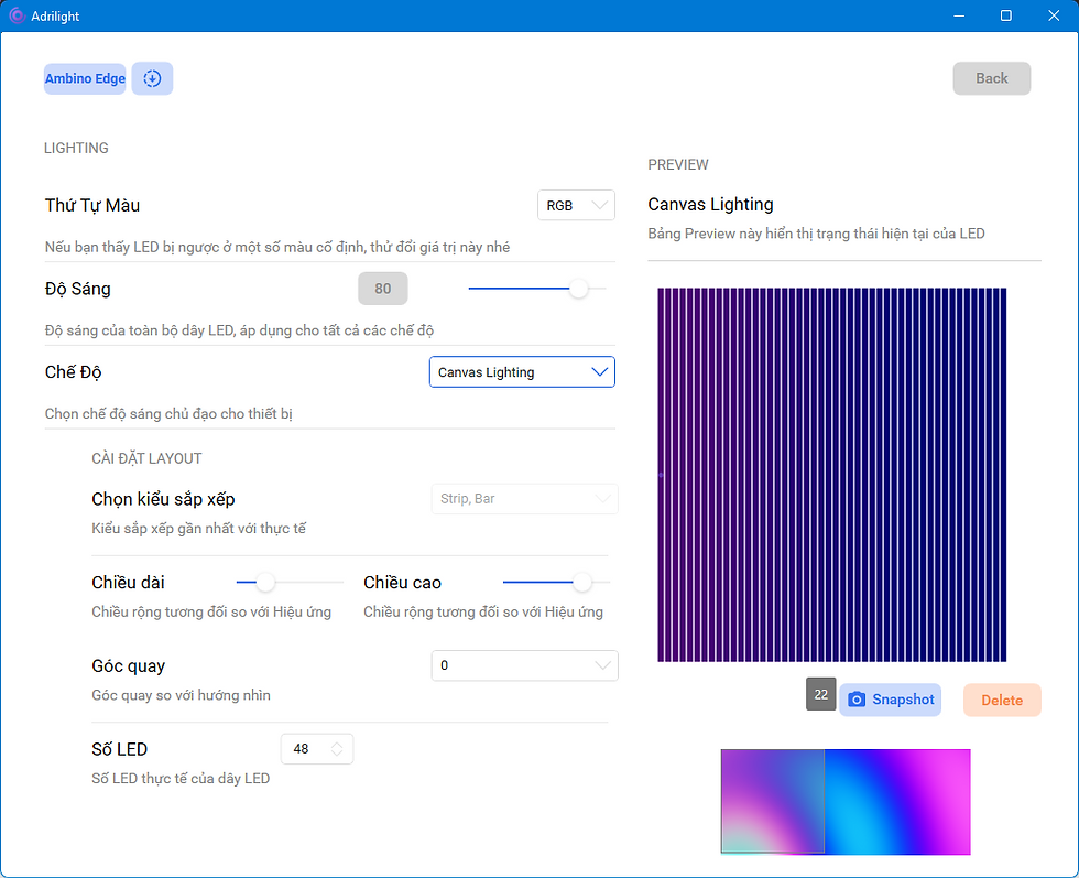 Phần mềm RGB phiên bản 3.0.1