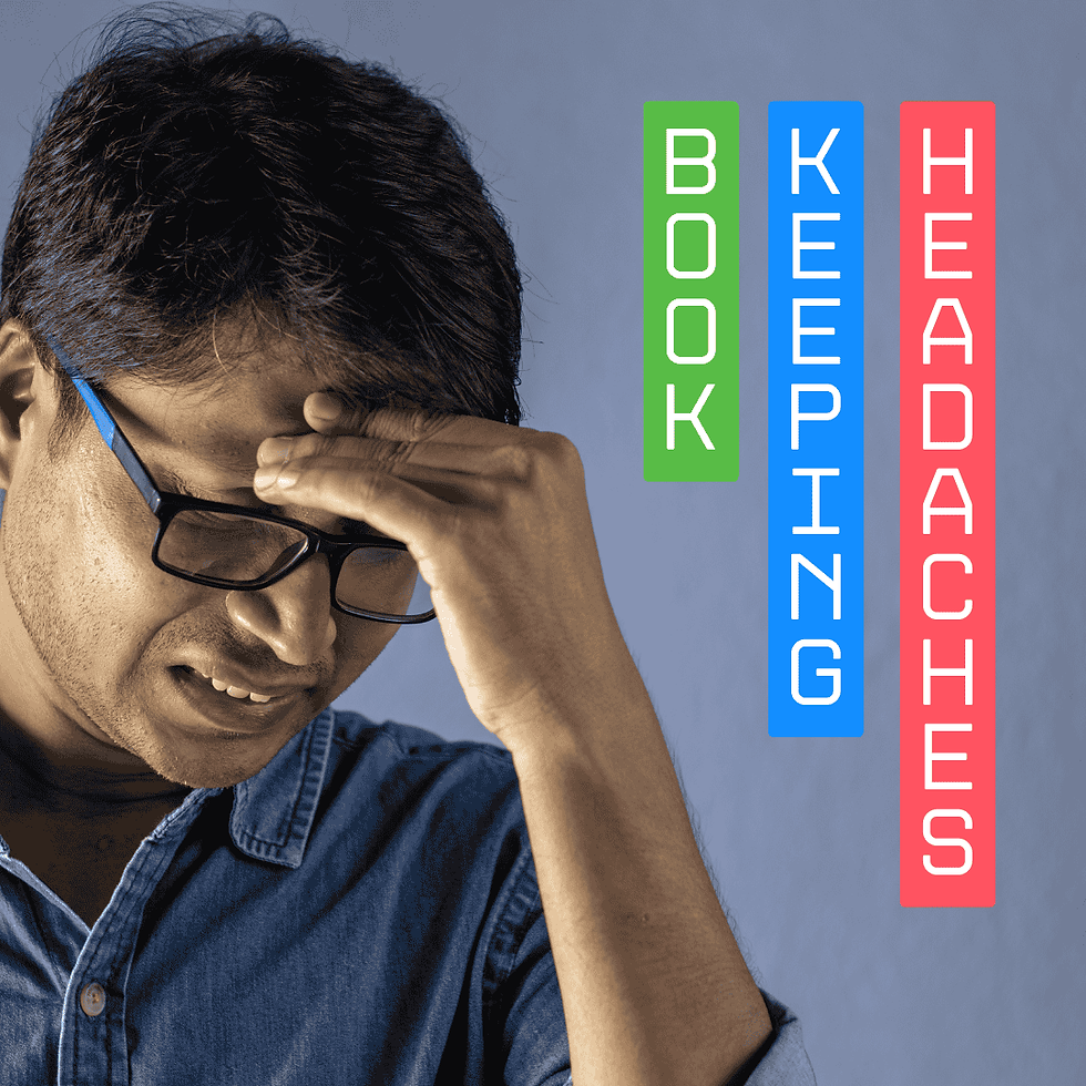 book keeping headache of indian founder