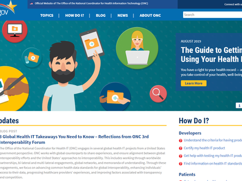 DSFederal Redesigns ONC’s HealthIT.gov to Streamline Patient Care