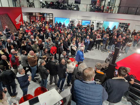 Inauguration officielle de la concession Honda Leconte Motos à Rennes : Une soirée sous le signe de la passion !