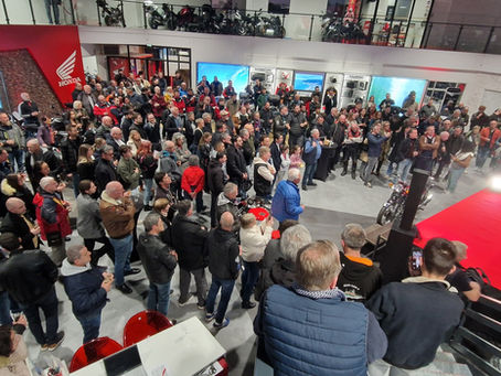 Inauguration officielle de la concession Honda Leconte Motos à Rennes : Une soirée sous le signe de la passion !