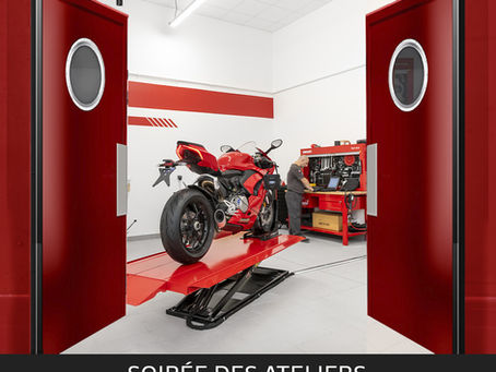 Soirée Atelier chez Ducati Rennes, et rencontre avec une beauté fatale…
