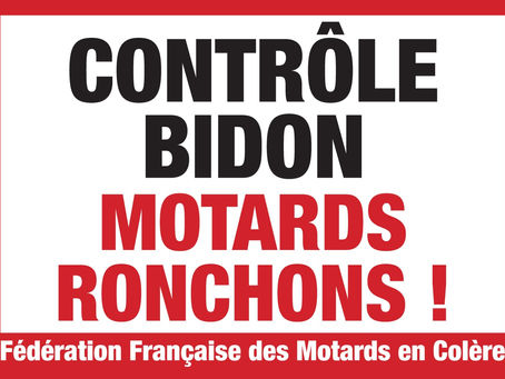AMOTO à la Manif pour l'abrogation définitive du Contrôle Technique 2RM