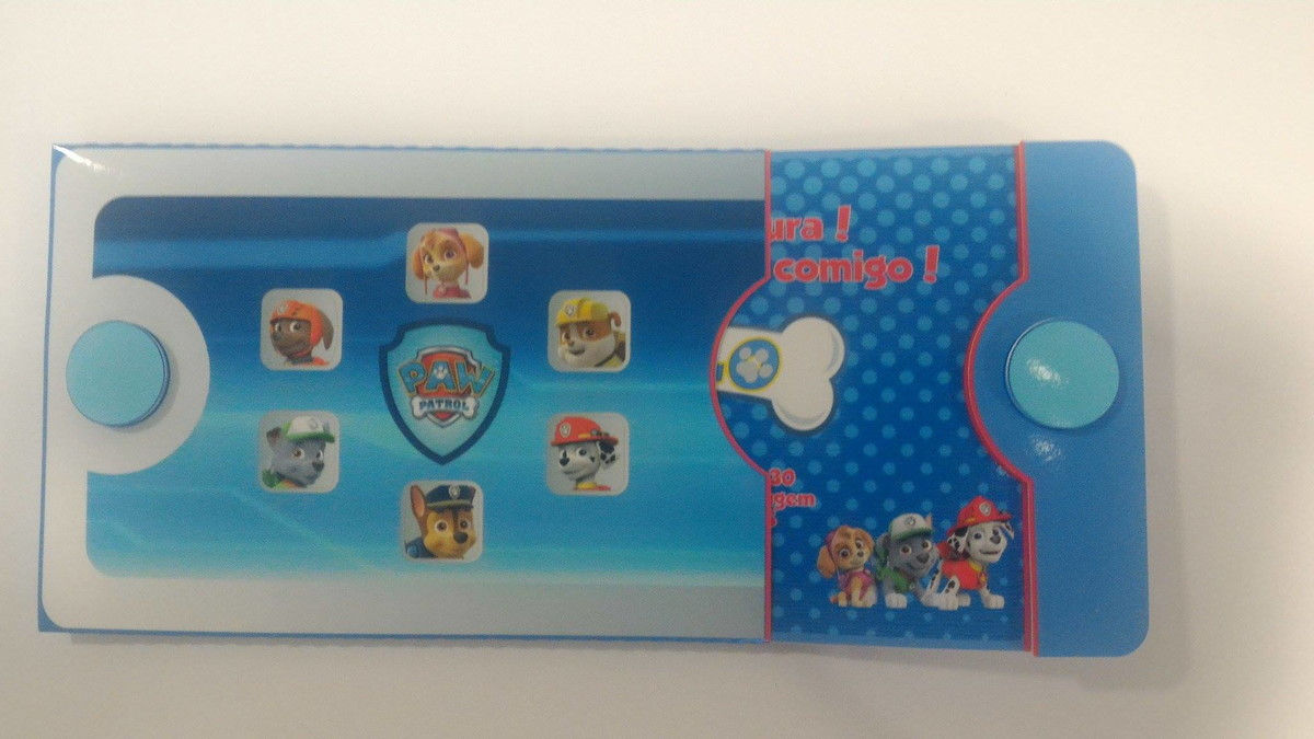 Paw Patrol tablet invitation