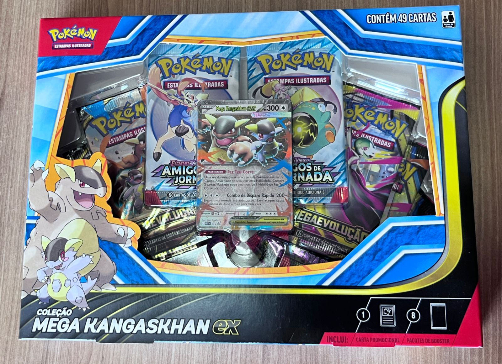 Box Coleção Mega Kangaskhan Ex