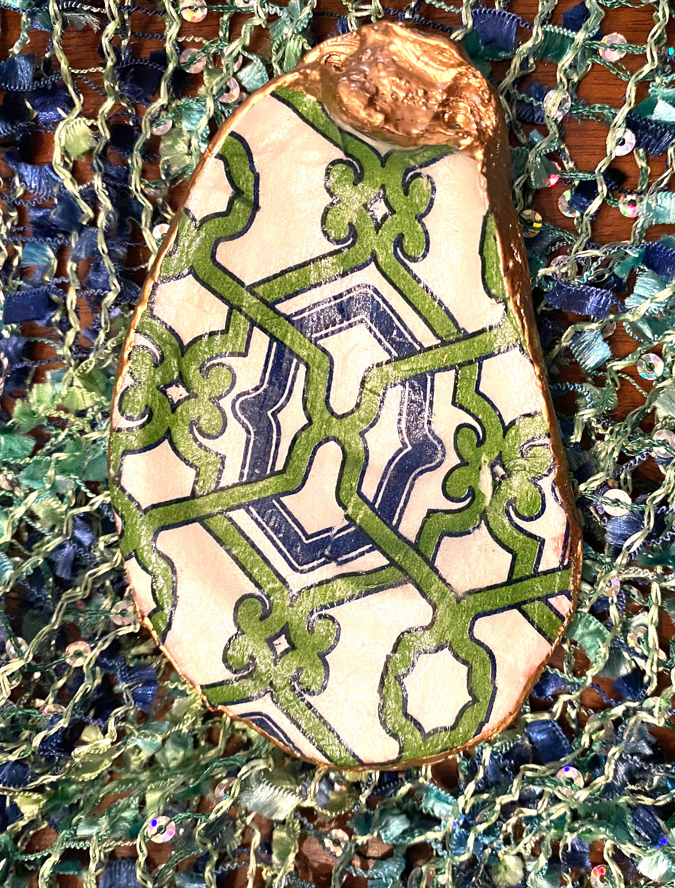 BOHO Oyster Shell Accent