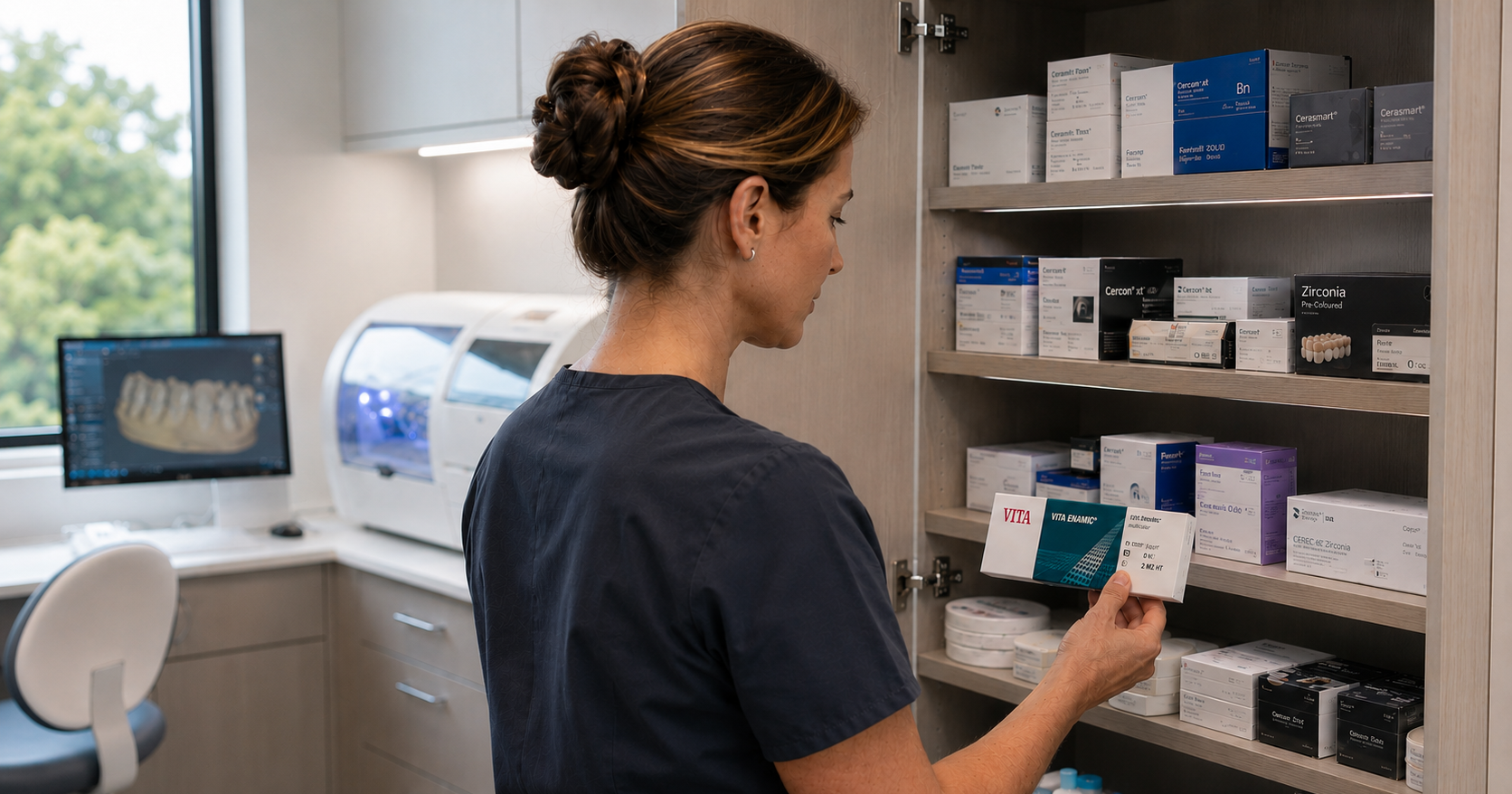 Tech holding sleeve of VITA ENAMIC®